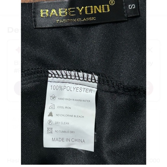 BABEYOND Black and Silve Flapper Beaded Mini Dress 1920s Fringed Great Grataby . - Picture 5 of 7